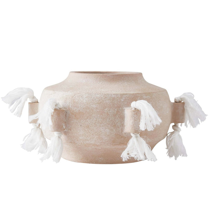 Arteriors AVS01 Vase, Whitewashed