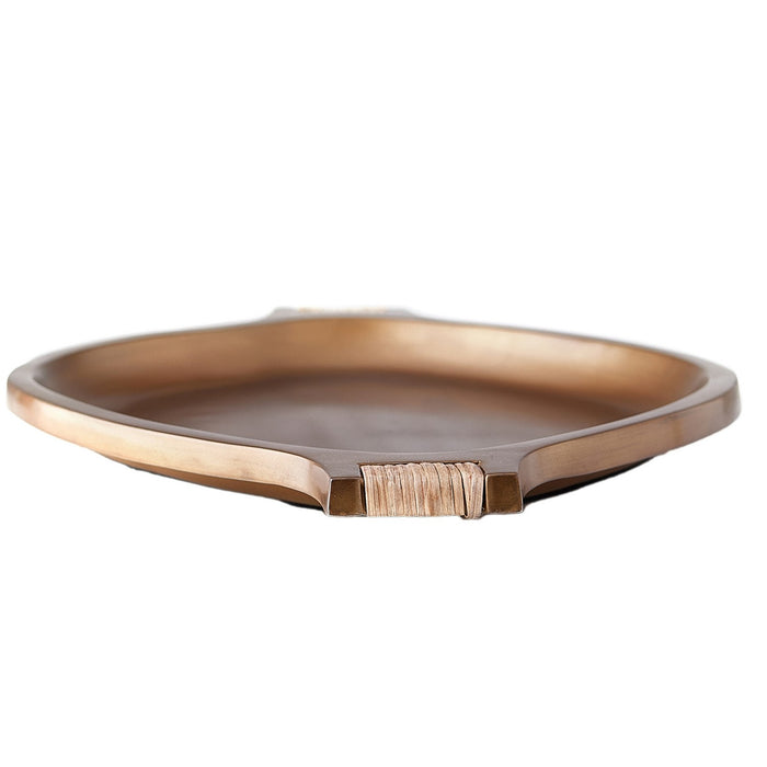 Arteriors AYI02 Tray, Antique Brass