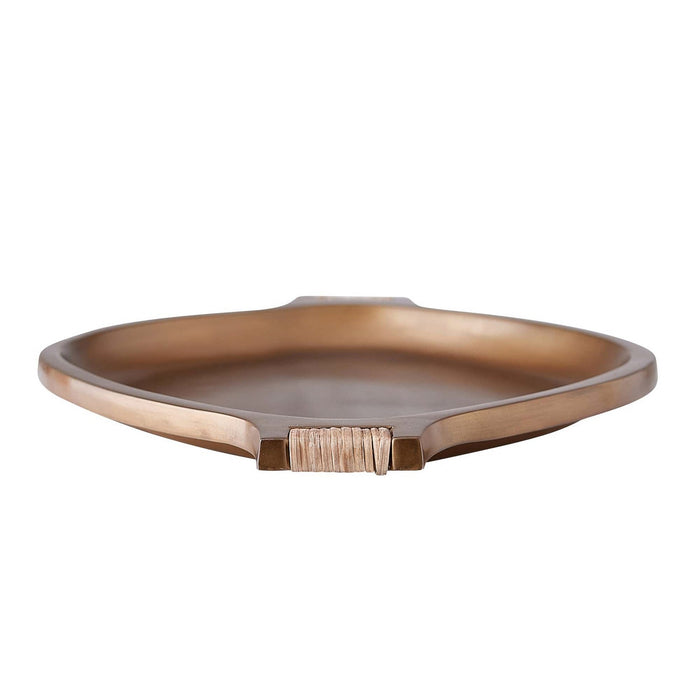 Arteriors AYI02 Tray, Antique Brass