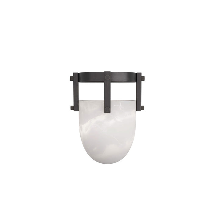 Arteriors DFC04 One Light Flush Mount, White