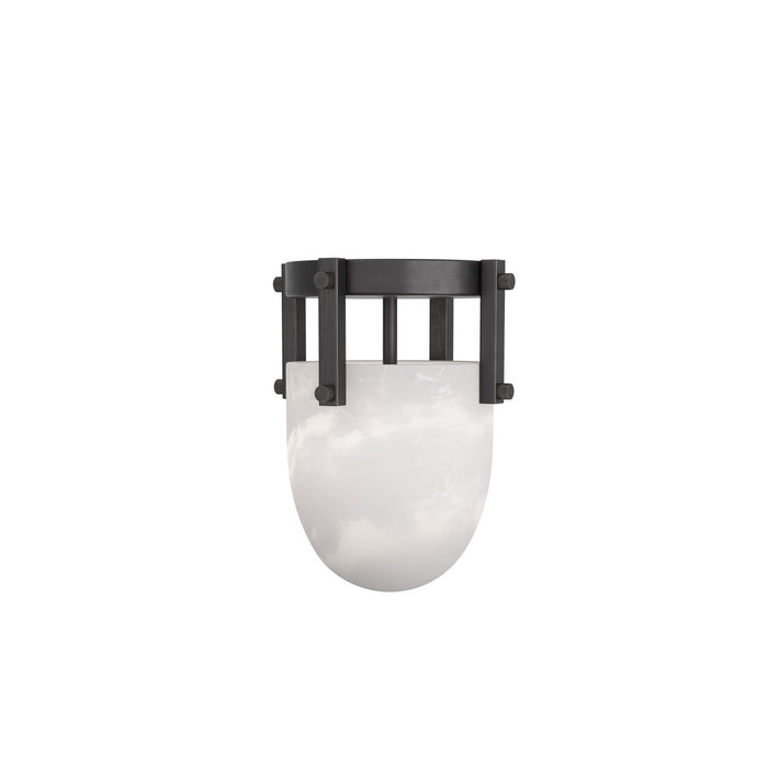 Arteriors DFC04 One Light Flush Mount, White