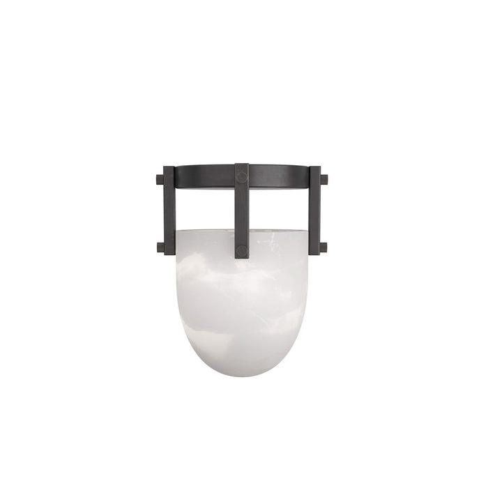 Arteriors DFC04 One Light Flush Mount, White
