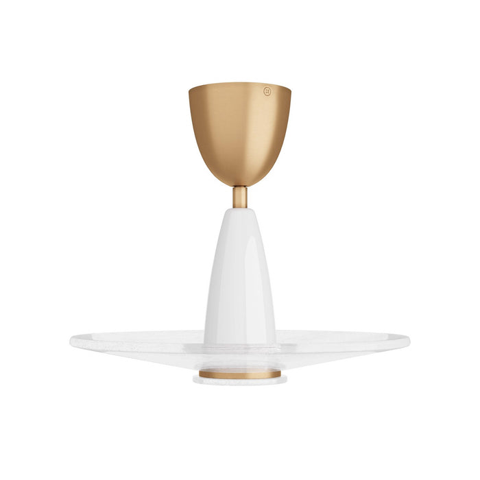 Arteriors DFC05 LED Flush Mount, Clear Seedy