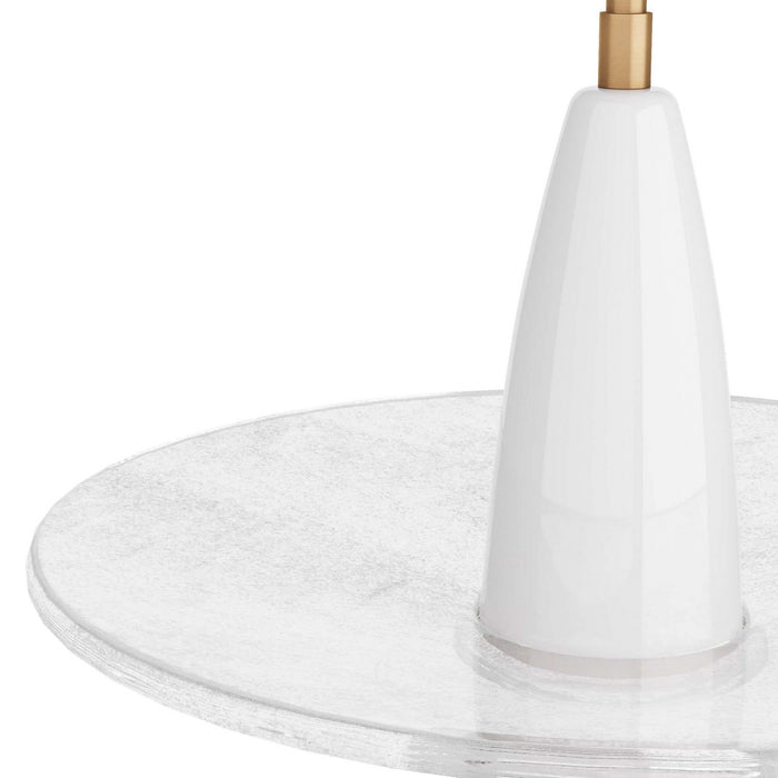 Arteriors DFC05 LED Flush Mount, Clear Seedy
