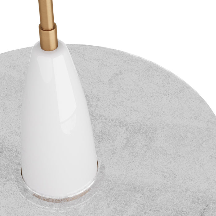 Arteriors DFC05 LED Flush Mount, Clear Seedy