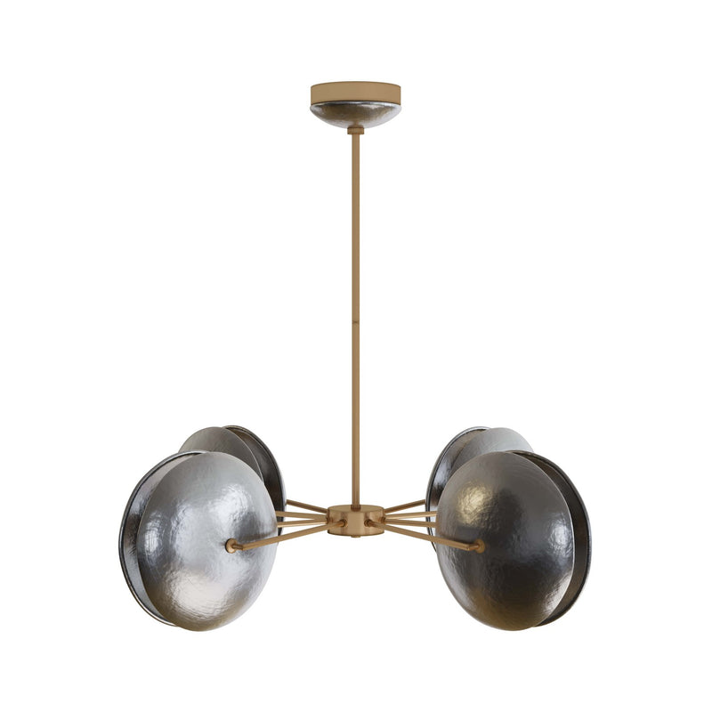 Arteriors DLC05 LED Chandelier, Smoke Luster