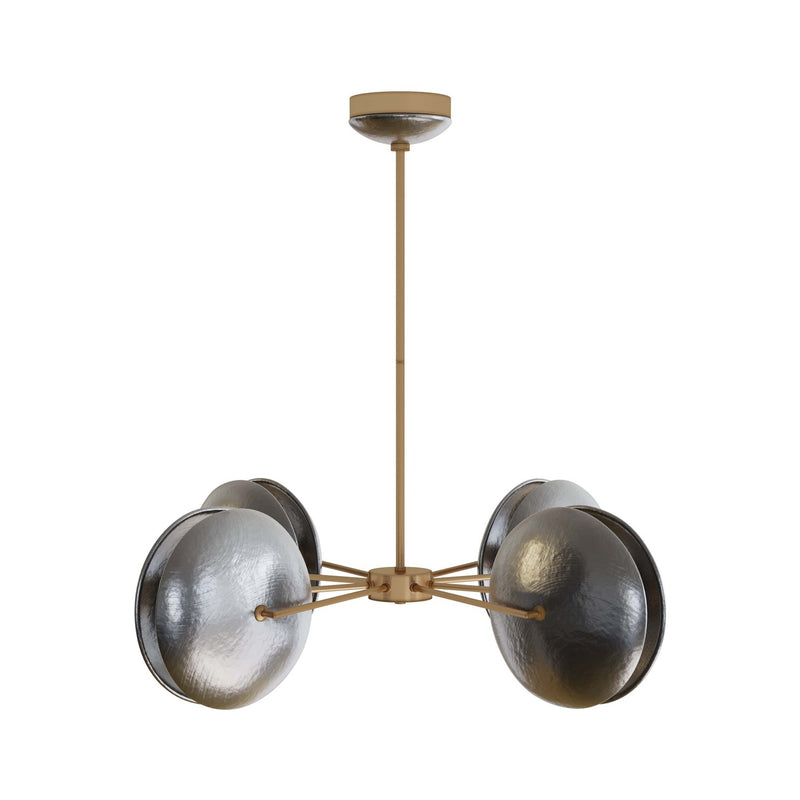 Arteriors DLC05 LED Chandelier, Smoke Luster