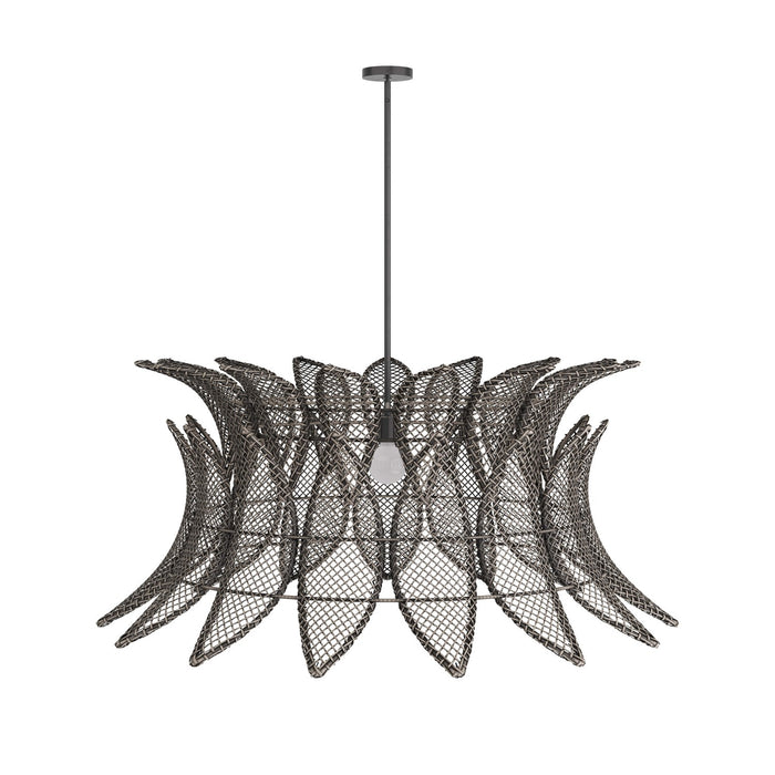 Arteriors DLS04 One Light Pendant, Gray Wash