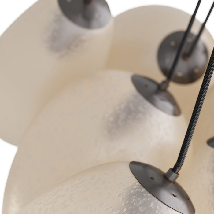 Arteriors DMC02 Nine Light Chandelier, English Bronze