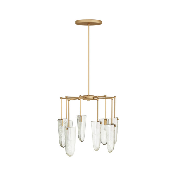 Arteriors DMC04 Eight Light Chandelier, Clear Seedy