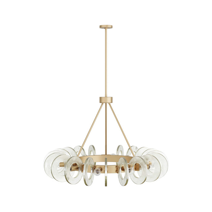 Arteriors DMC06 Ten Light Chandelier, Clear Seedy