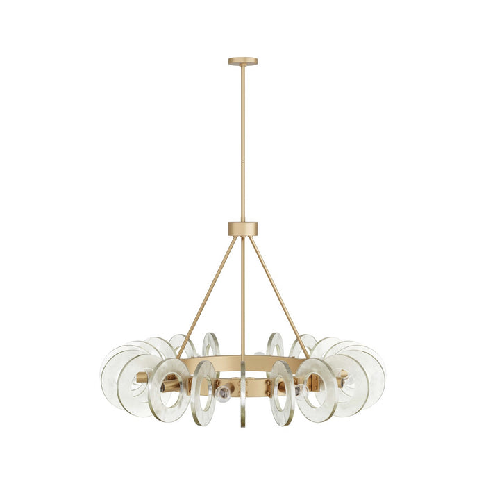 Arteriors DMC06 Ten Light Chandelier, Clear Seedy