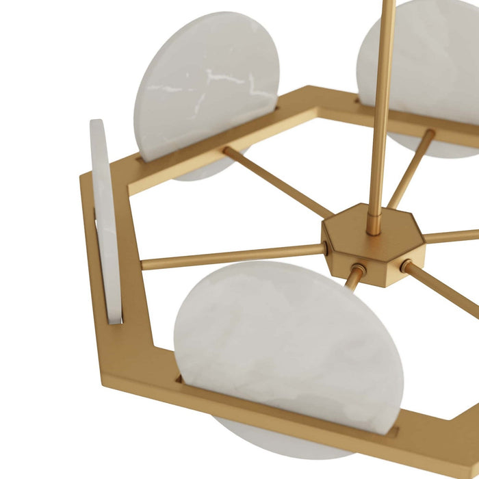 Arteriors DMC07 LED Chandelier, White