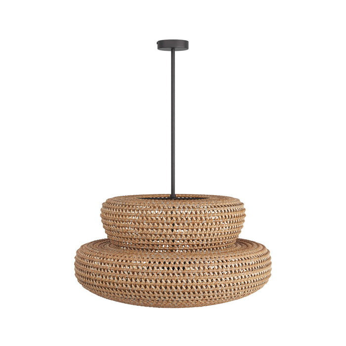 Arteriors DMS03 Three Light Chandelier, Natural