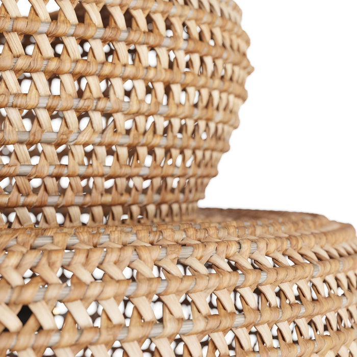 Arteriors DMS03 Three Light Chandelier, Natural