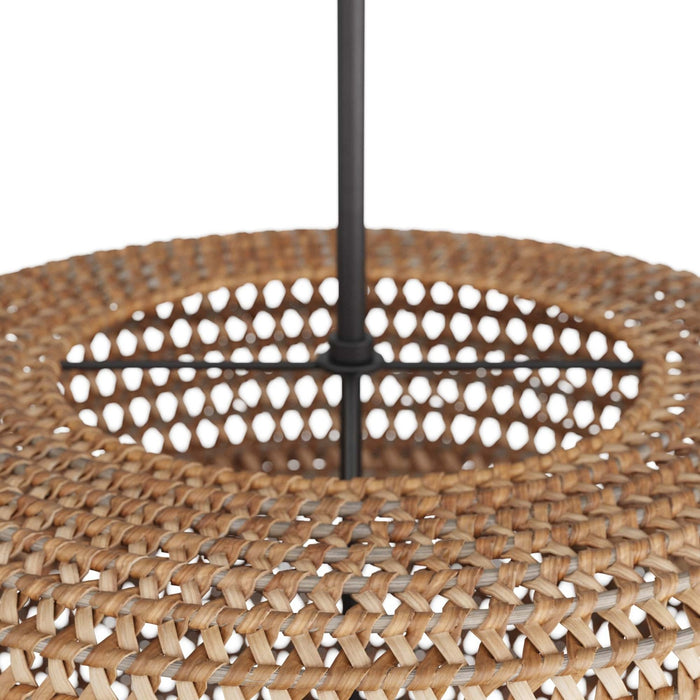 Arteriors DMS03 Three Light Chandelier, Natural