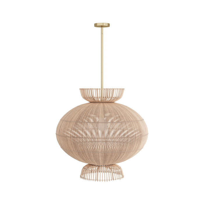 Arteriors DMS07 One Light Pendant, Natural