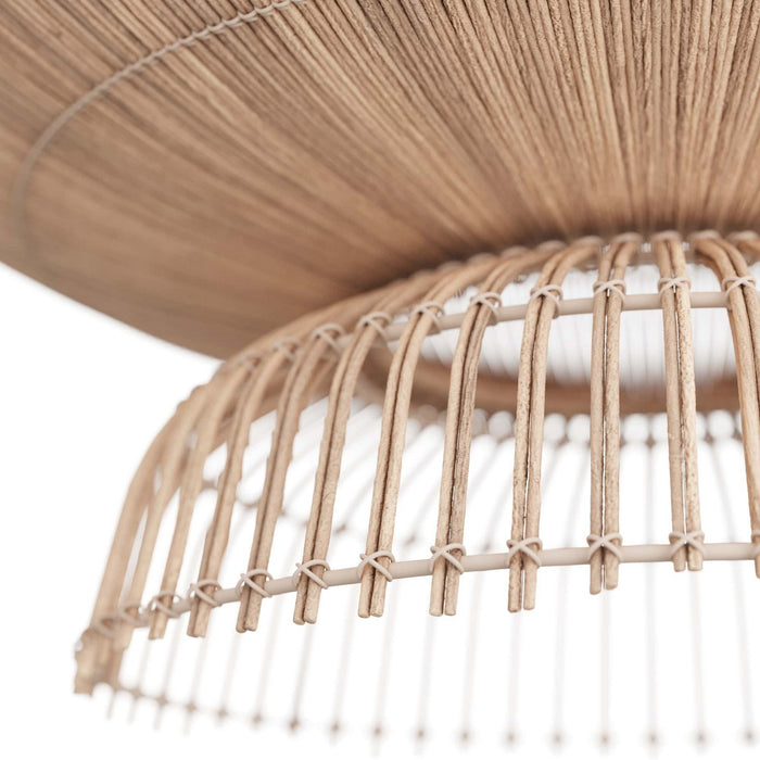 Arteriors DMS07 One Light Pendant, Natural