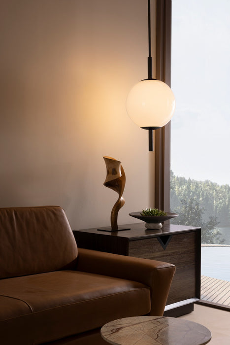 Arteriors DPC07 LED Pendant, Opal