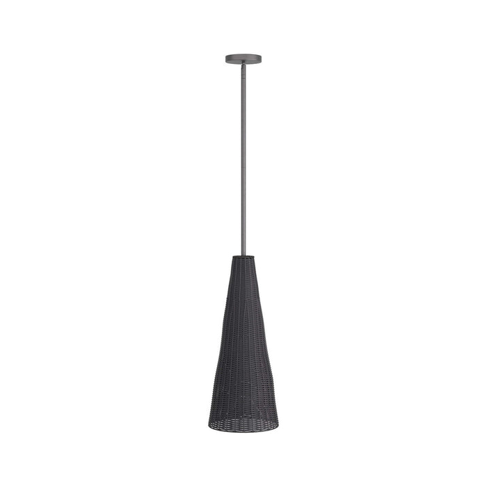 Arteriors DPS02 One Light Pendant, Black