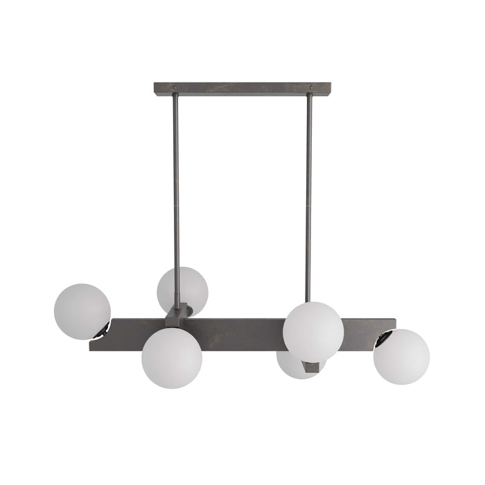 Arteriors DRC02 Six Light Chandelier, English Bronze
