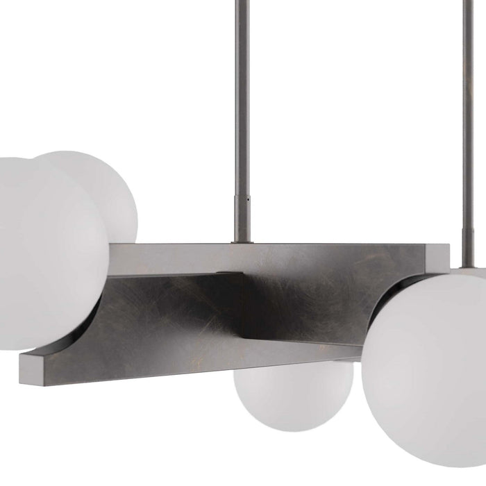 Arteriors DRC02 Six Light Chandelier, English Bronze