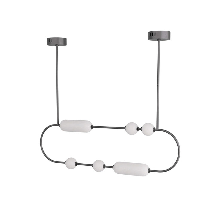 Arteriors DRC03 LED Chandelier, English Bronze