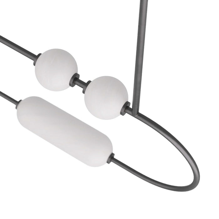 Arteriors DRC03 LED Chandelier, English Bronze