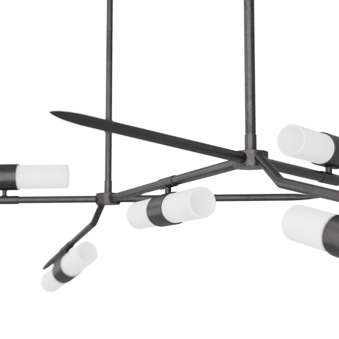 Arteriors DRC04 LED Chandelier, English Bronze
