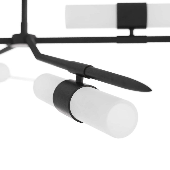 Arteriors DRC04 LED Chandelier, English Bronze