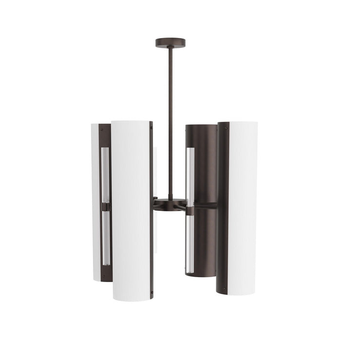 Arteriors DSC03 Eight Light Chandelier, English Bronze
