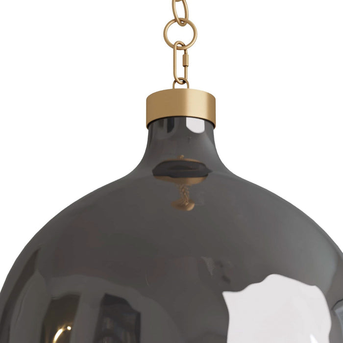 Arteriors DSI05 One Light Pendant, Flint Luster