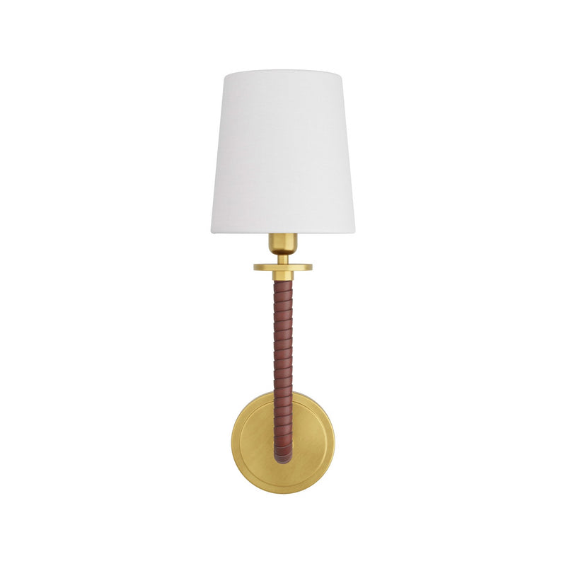 Arteriors DWC06 One Light Wall Sconce, Antique Brass