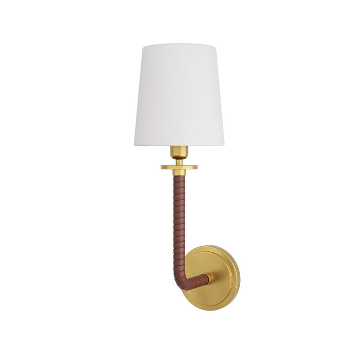 Arteriors DWC06 One Light Wall Sconce, Antique Brass
