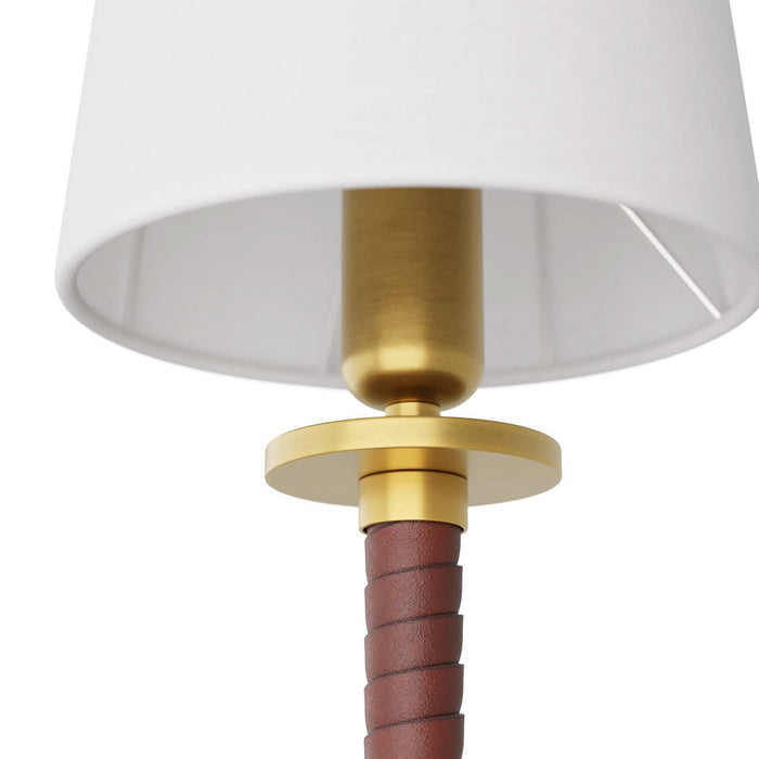 Arteriors DWC06 One Light Wall Sconce, Antique Brass