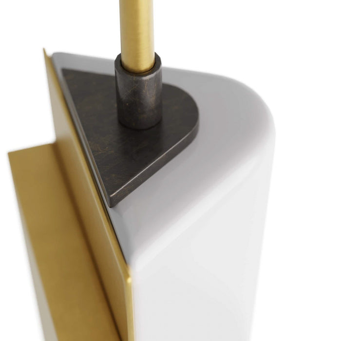 Arteriors DWC08 Two Light Wall Sconce, Opal