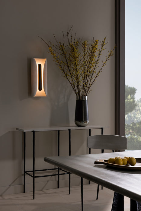 Arteriors DWC10 LED Wall Sconce, Ivory