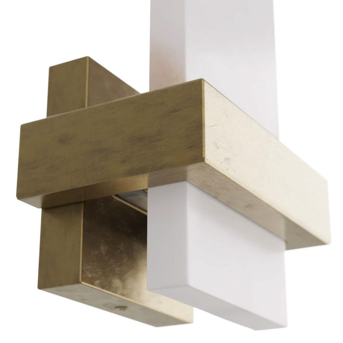 Arteriors DWC11 LED Wall Sconce, White