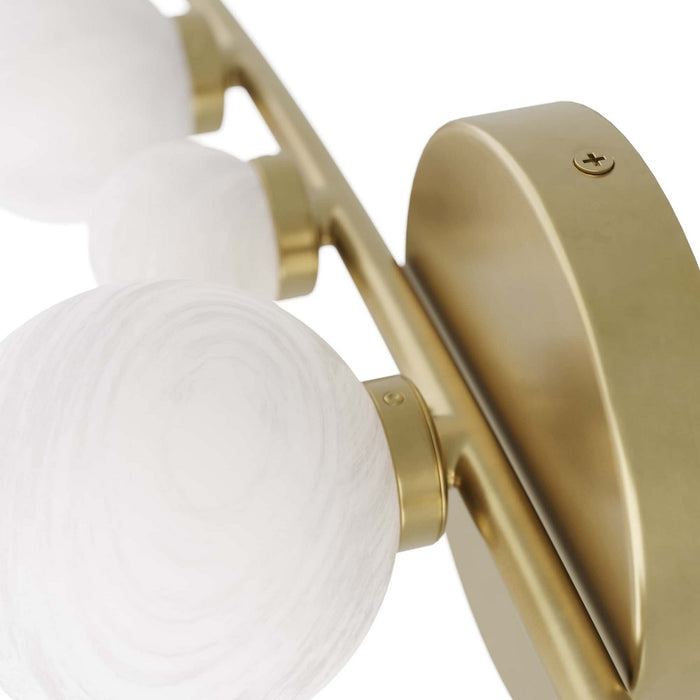 Arteriors DWC12 LED Wall Sconce, Opal Swirl