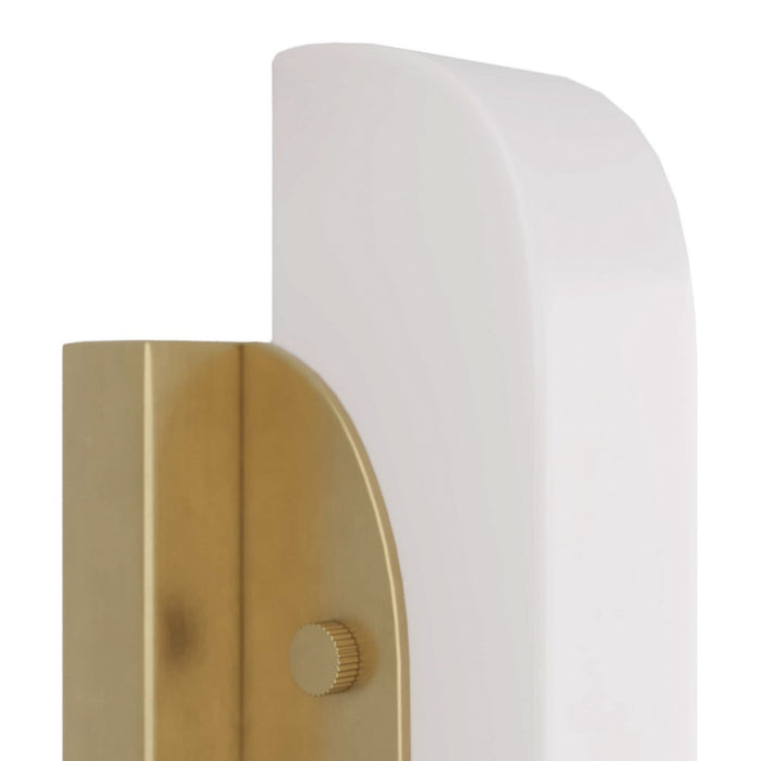 Arteriors DWC13 LED Wall Sconce, White