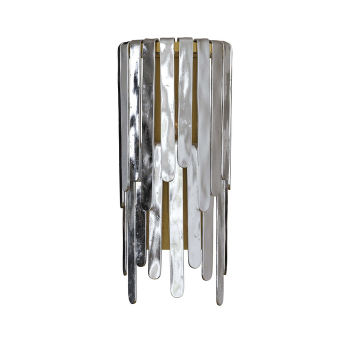 Arteriors DWC17 LED Wall Sconce, Blue Smoke Luster