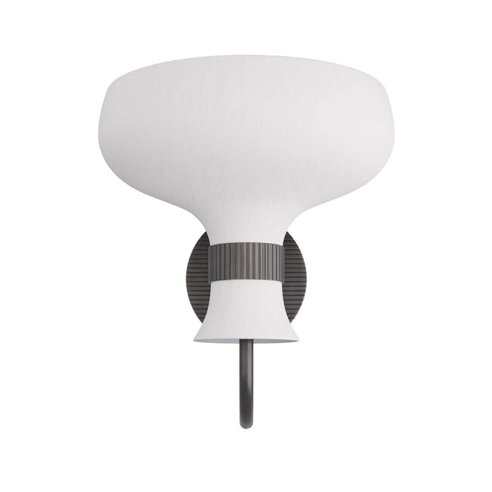 Arteriors DWC18 One Light Wall Sconce, White Gesso