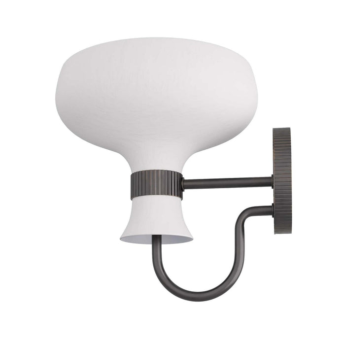 Arteriors DWC18 One Light Wall Sconce, White Gesso