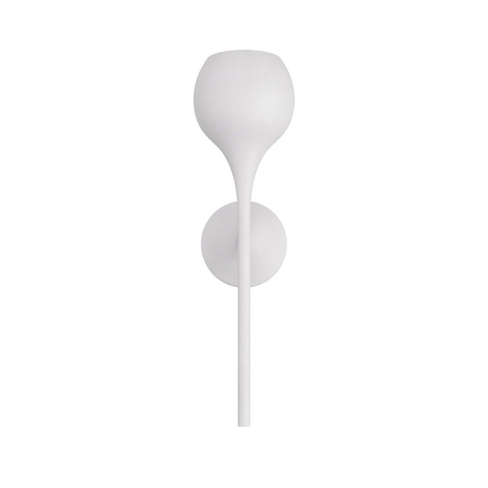 Arteriors DWI01 One Light Wall Sconce, White Gesso