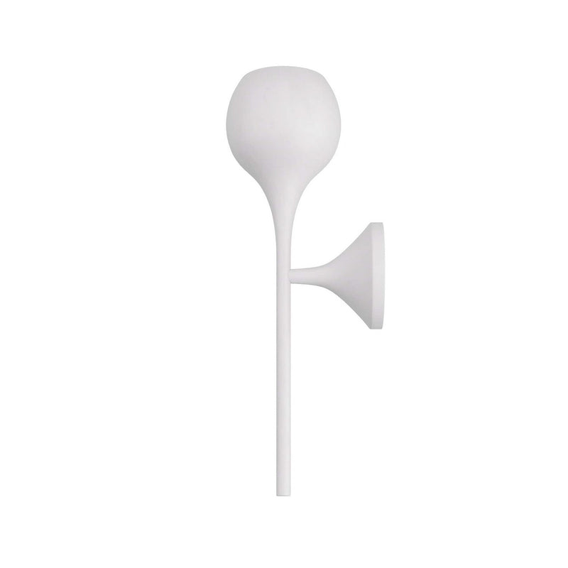 Arteriors DWI01 One Light Wall Sconce, White Gesso
