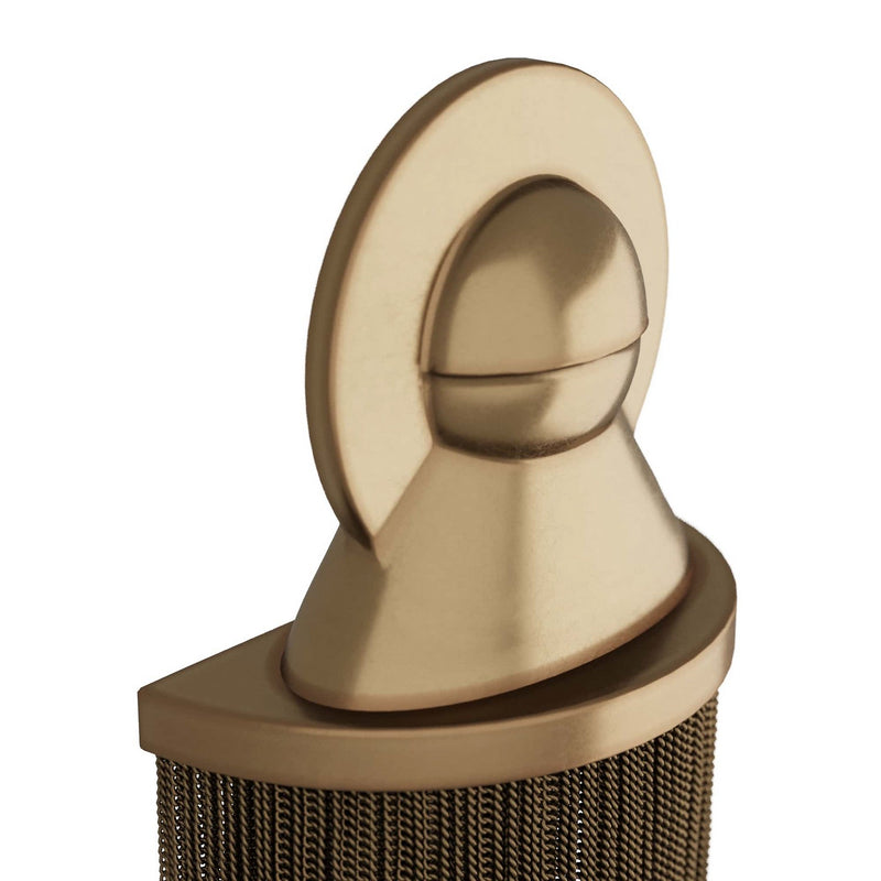 Arteriors DWI05 Two Light Wall Sconce, Vintage Brass