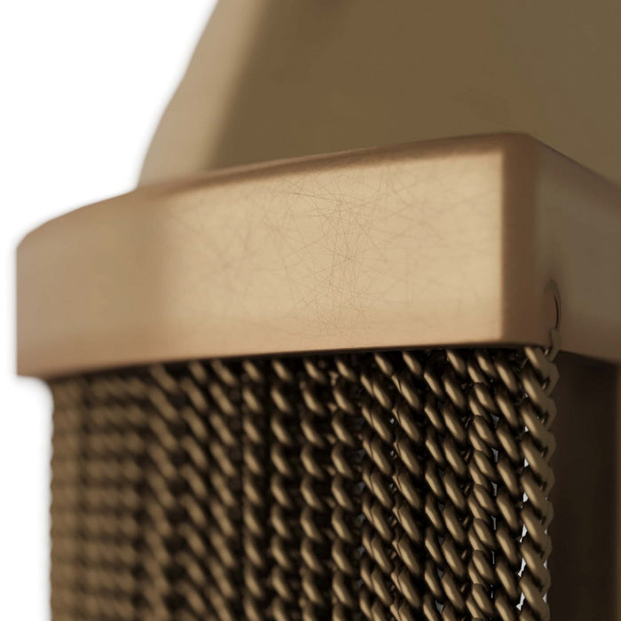 Arteriors DWI05 Two Light Wall Sconce, Vintage Brass