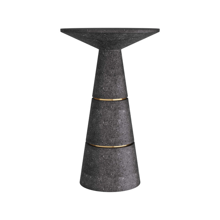 Arteriors FAC01 Accent Table, Charcoal