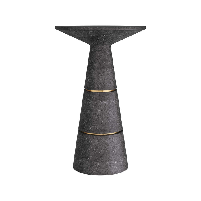Arteriors FAC01 Accent Table, Charcoal