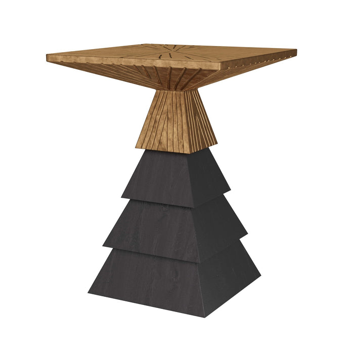 Arteriors FAI02 Accent Table, Antique Brass